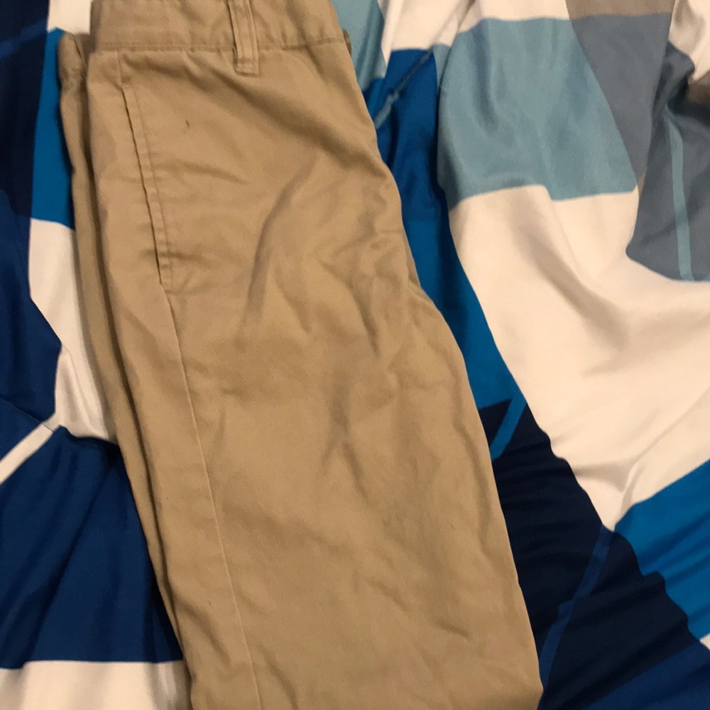 Cat & Jack// Unisex Khaki Straight Leg Slacks